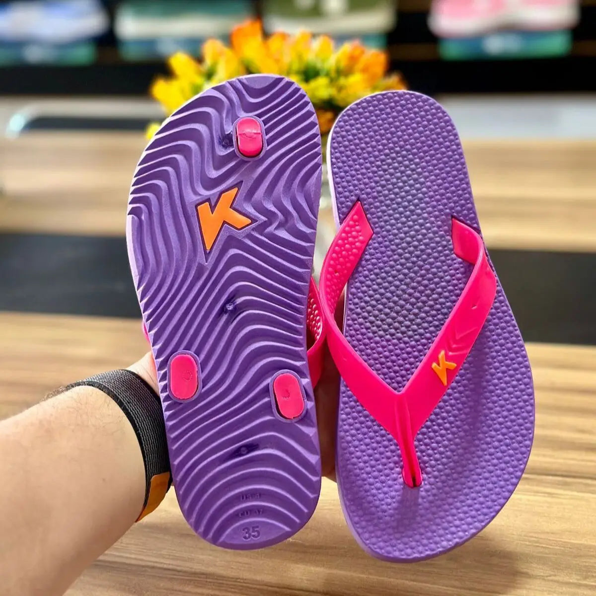 Chinelo Feminino Confortável Antiderrapante