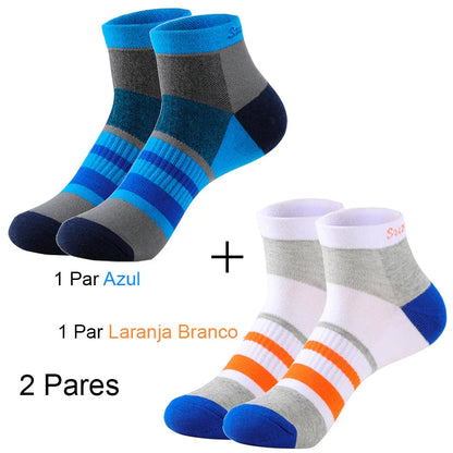 Meias Esportivas Masculinas Coloridas