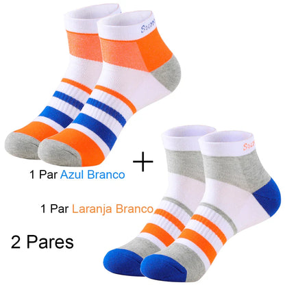 Meias Esportivas Masculinas Coloridas