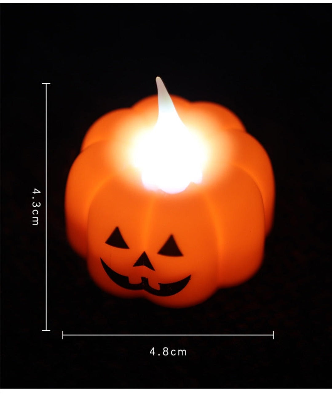 Luz noturna brilhante eletrônica de Halloween