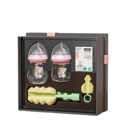 Kit Mamadeiras de Vidro Oberni - 6 Peças