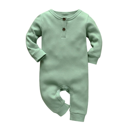 Macacão Manga Longa Canelado 0-18M
