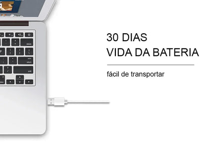 Escova de Dentes Elétrica Recarregável Sonic Travel: Limpeza Conveniente com Cabeças de Substituição para Adultos - Loja Universo 4V