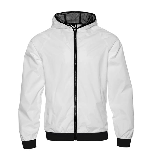 Jaqueta Corta-Vento Unissex com Capuz – Leveza, Proteção e Estilo para o Dia a Dia