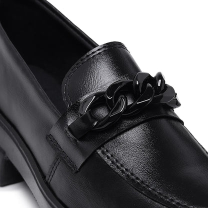 mocassim feminino Tratorado plataforma elegante social corrente