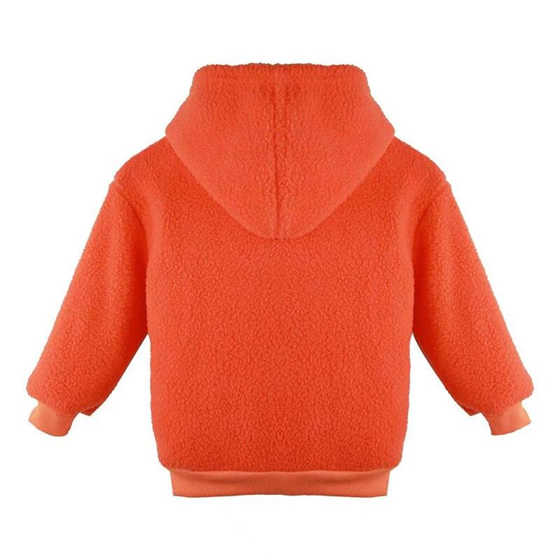 Moletom de Inverno com Capuz para Meninos e Meninas: Conforto e Estilo com Lã Grosso