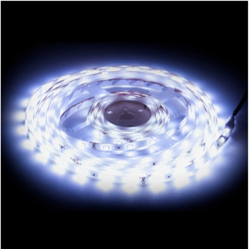 Fita LED IP20 5050: Iluminação Branca Fria para Interior e Exterior Residencial - Loja Universo 4V
