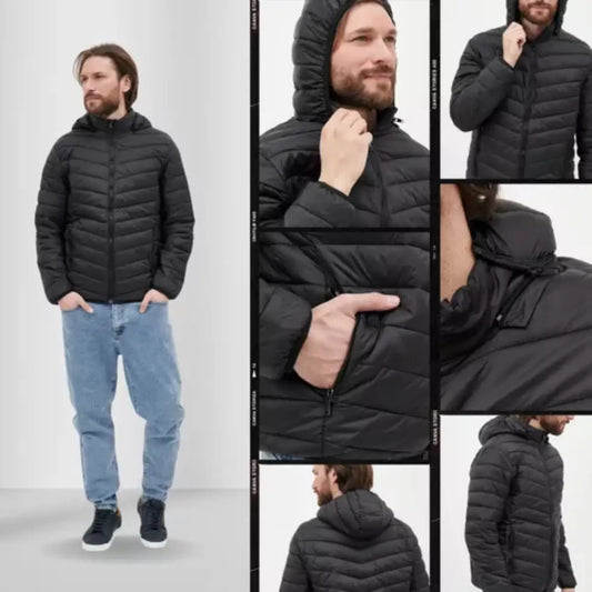 Jaqueta Puffer Bobojaco – Proteção Contra o Vento com Conforto e Estilo