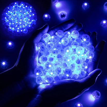 Kit com até 100 Mini Luzes de LED - Ideal para Balões, Lanternas e Decorações Festivas