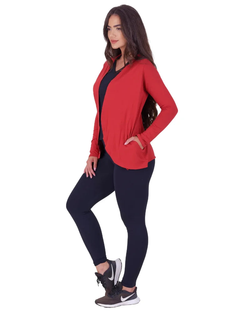 Cardigan Feminino Leve com Listras – Estilo Casual e Confortável para o Dia a Dia