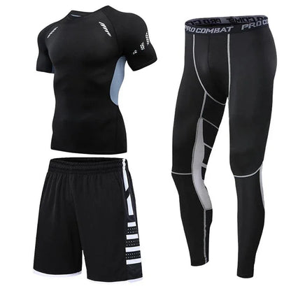 Treinamento Fitness Conjunto de Roupas Esportivas: Leggings de Compressão para um Desempenho Incrível! - Loja Universo 4V