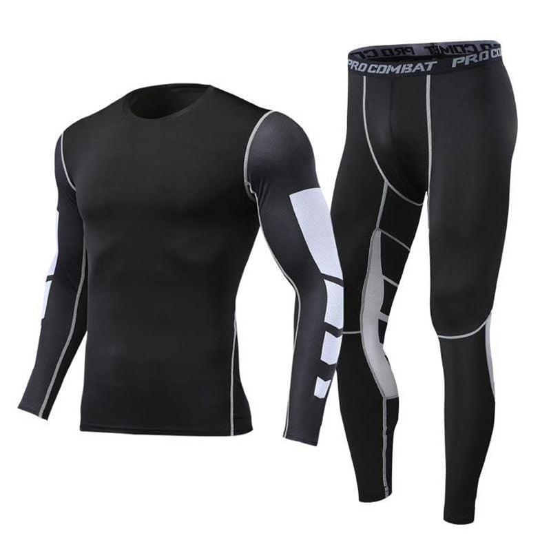 Treinamento Fitness Conjunto de Roupas Esportivas: Leggings de Compressão para um Desempenho Incrível!