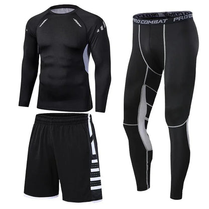 Treinamento Fitness Conjunto de Roupas Esportivas: Leggings de Compressão para um Desempenho Incrível! - Loja Universo 4V