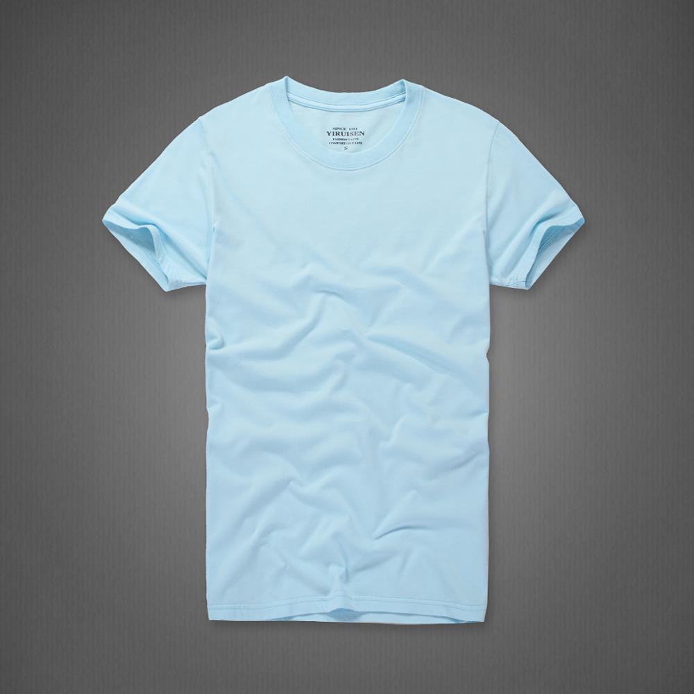 Camisas para Homem 100% Algodão Gola-o e Manga Curta