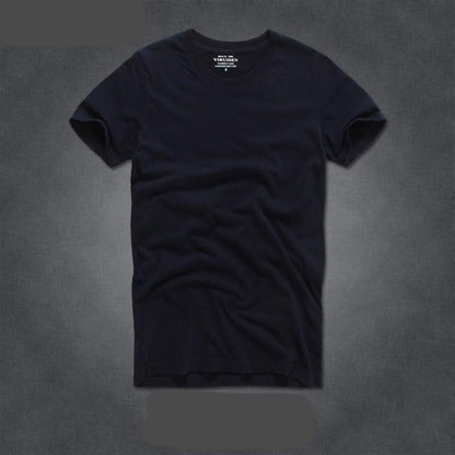 Camisas para Homem 100% Algodão Gola-o e Manga Curta