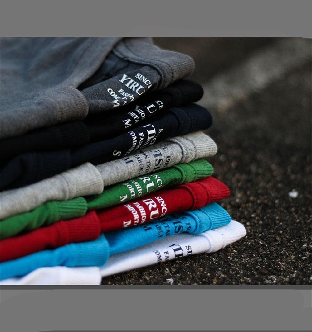 Camisas para Homem 100% Algodão Gola-o e Manga Curta