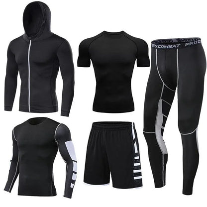 Treinamento Fitness Conjunto de Roupas Esportivas: Leggings de Compressão para um Desempenho Incrível! - Loja Universo 4V