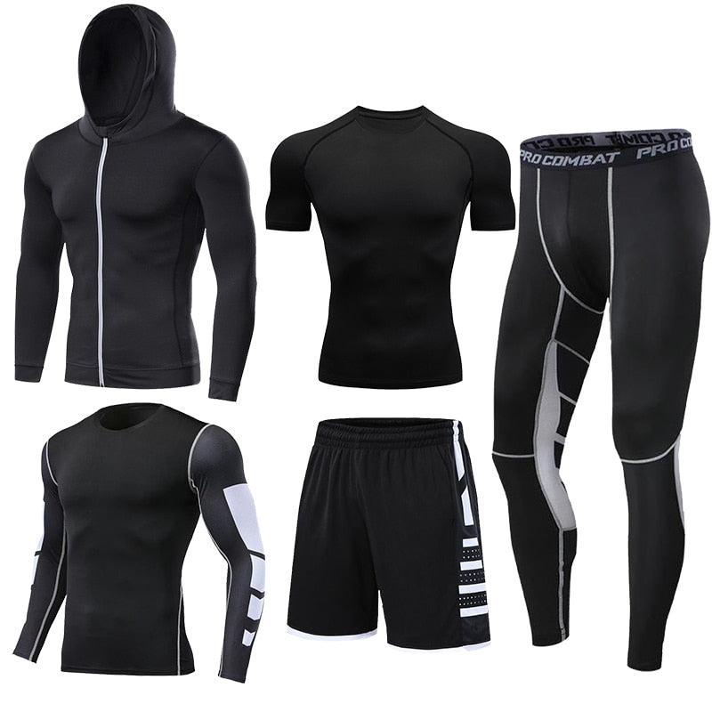 Treinamento Fitness Conjunto de Roupas Esportivas: Leggings de Compressão para um Desempenho Incrível!