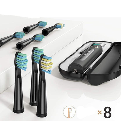 Escova de Dentes Elétrica à Prova d'Água: Limpeza Eficiente com Recarga USB - Loja Universo 4V