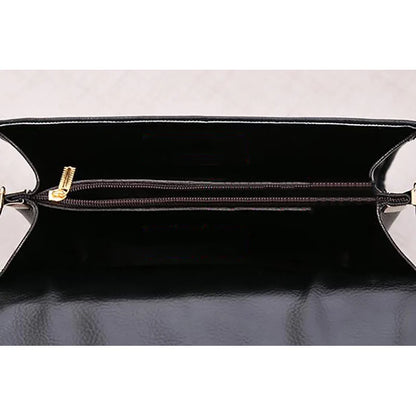 Bolsa Transversal Feminina de Couro - Design Clássico com Alça Ajustável