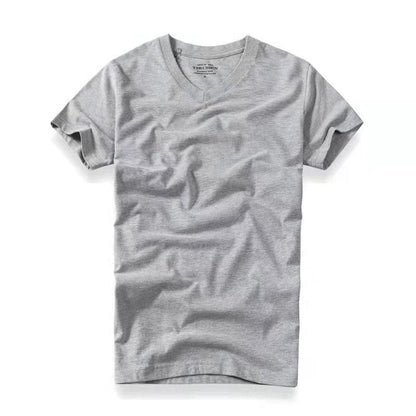 Camisas para Homem 100% Algodão Gola-o e Manga Curta