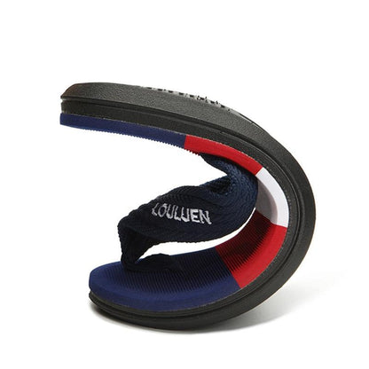 Chinelos Masculinos Moda Praia: Conforto e Respirabilidade para o Ar Livre - Loja Universo 4V