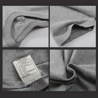 Camisas para Homem 100% Algodão Gola-o e Manga Curta