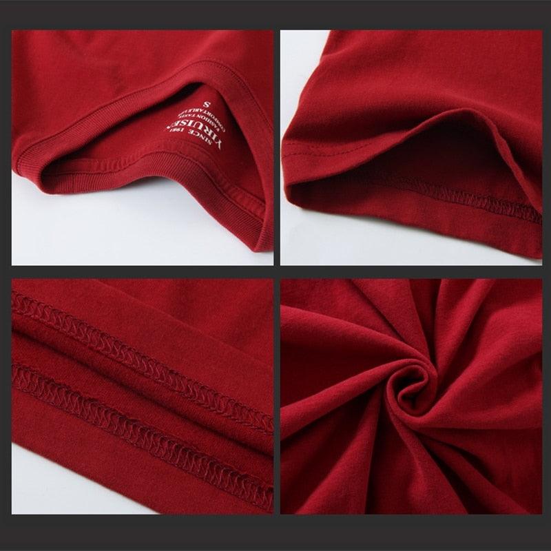 Camisas para Homem 100% Algodão Gola-o e Manga Curta