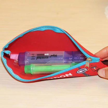 Estojo Escolar Estilo Cartoon em Tecido Oxford – Versátil e Resistente