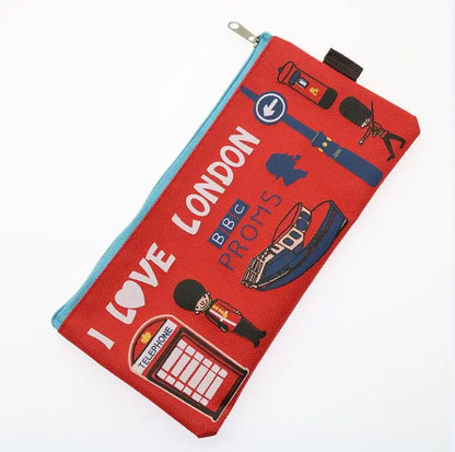 Estojo Escolar Estilo Cartoon em Tecido Oxford – Versátil e Resistente