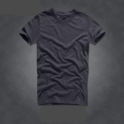 Camisas para Homem 100% Algodão Gola-o e Manga Curta