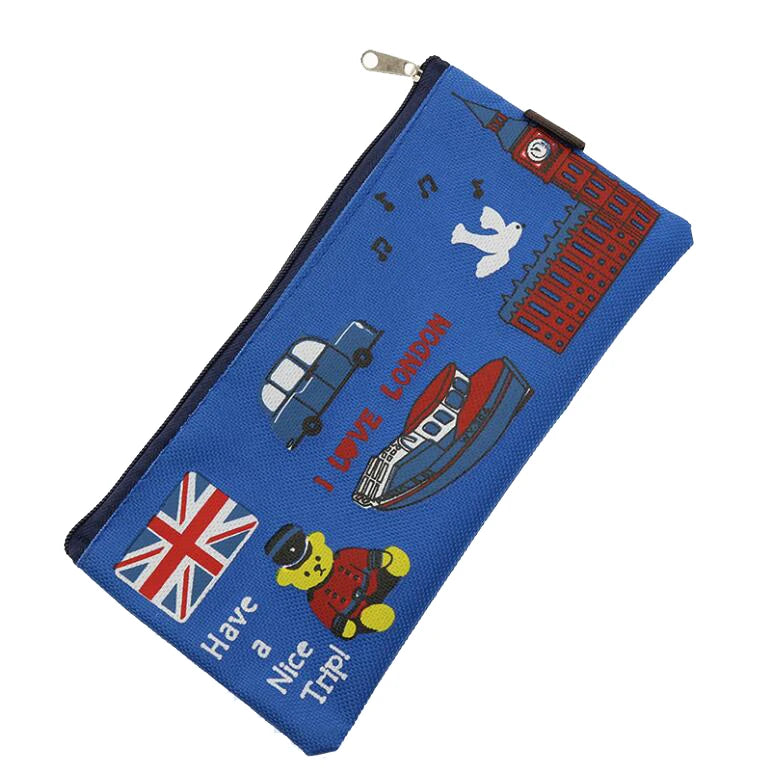 Estojo Escolar Estilo Cartoon em Tecido Oxford – Versátil e Resistente