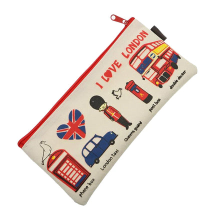 Estojo Escolar Estilo Cartoon em Tecido Oxford – Versátil e Resistente