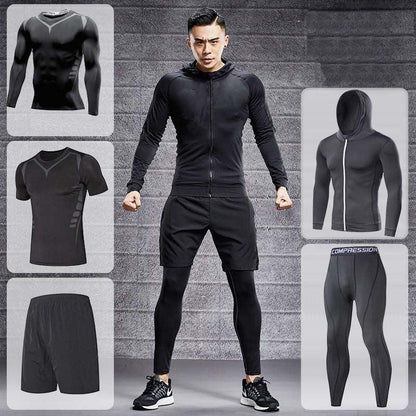 Treinamento Fitness Conjunto de Roupas Esportivas: Leggings de Compressão para um Desempenho Incrível! - Loja Universo 4V