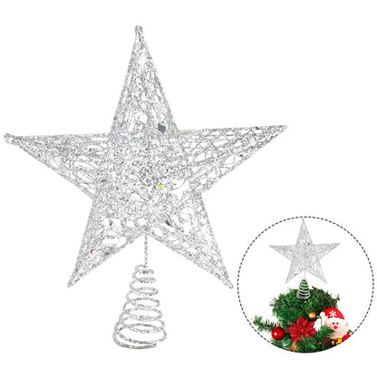 Estrela para Decoração do Topo da Árvore de Natal: Adicione Brilho à sua Celebração - Loja Universo 4V