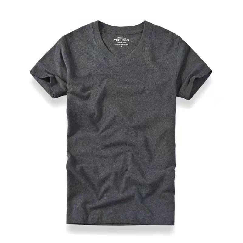 Camisas para Homem 100% Algodão Gola-o e Manga Curta