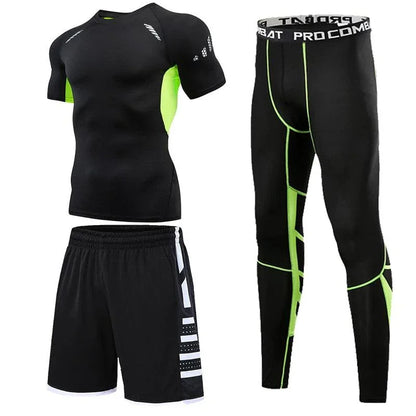Treinamento Fitness Conjunto de Roupas Esportivas: Leggings de Compressão para um Desempenho Incrível! - Loja Universo 4V
