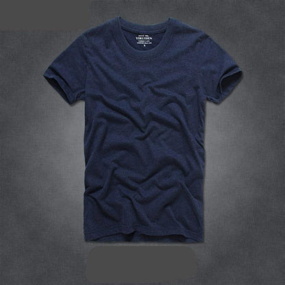 Camisas para Homem 100% Algodão Gola-o e Manga Curta