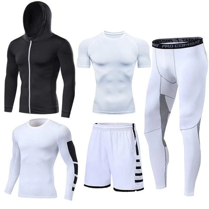 Treinamento Fitness Conjunto de Roupas Esportivas: Leggings de Compressão para um Desempenho Incrível! - Loja Universo 4V