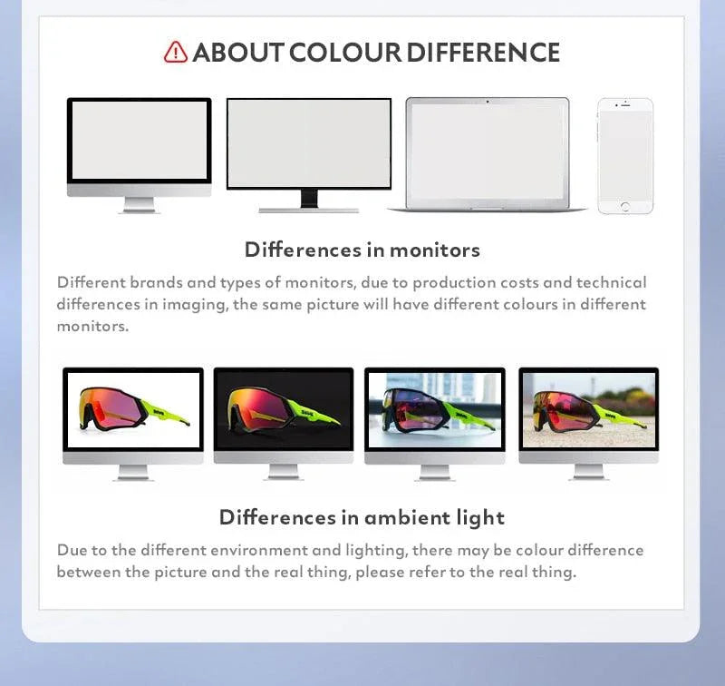 Óculos de Sol Polarizados para Ciclismo MTB: Visão Clara e Proteção Contra o Brilho do Sol durante suas Aventuras - Loja Universo 4V