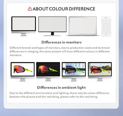Óculos de Sol Polarizados para Ciclismo MTB: Visão Clara e Proteção Contra o Brilho do Sol durante suas Aventuras - Loja Universo 4V