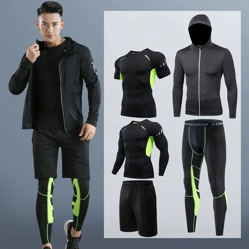 Treinamento Fitness Conjunto de Roupas Esportivas: Leggings de Compressão para um Desempenho Incrível! - Loja Universo 4V