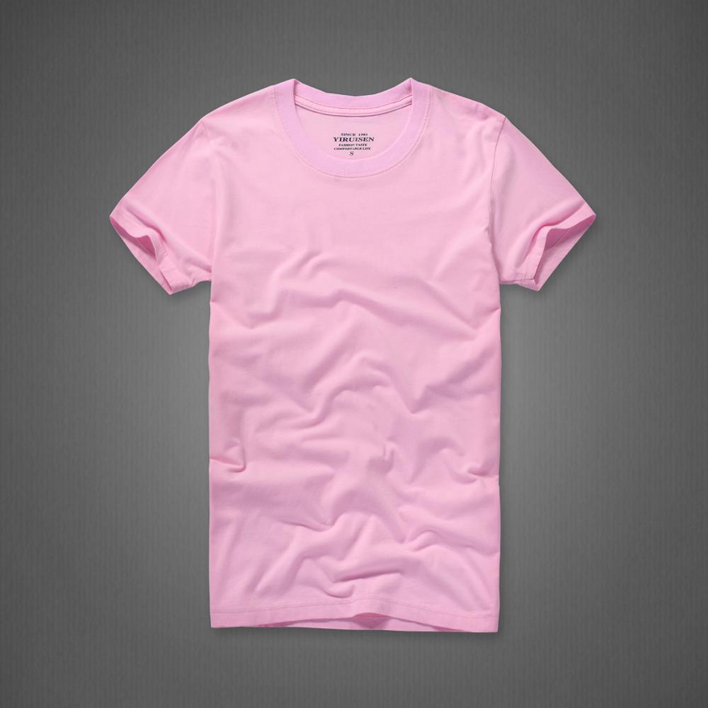 Camisas para Homem 100% Algodão Gola-o e Manga Curta