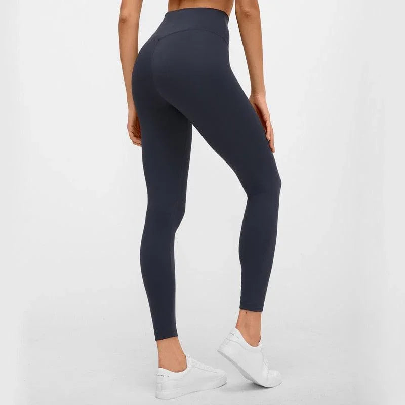 Calças Leggings Femininas À Prova De Agachamento Sem Costura Para Esportes Fitness - Loja Universo 4V