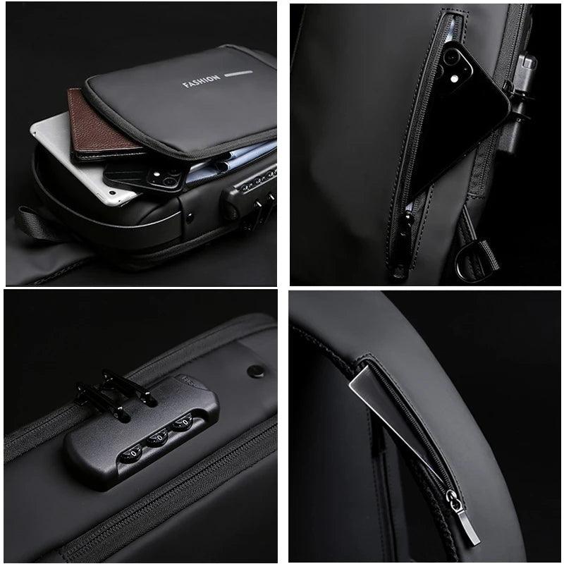 Bolsa Slim Bag™: Mochila Anti-Furto com USB e Segurança Extra - Loja Universo 4V