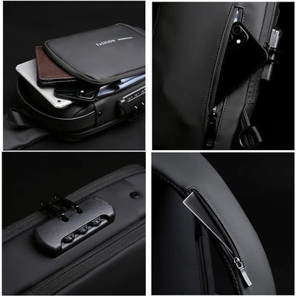 Bolsa Slim Bag™: Mochila Anti-Furto com USB e Segurança Extra - Loja Universo 4V