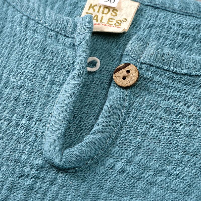 Roupas Infantis de Linho de Algodão - Loja Universo 4V