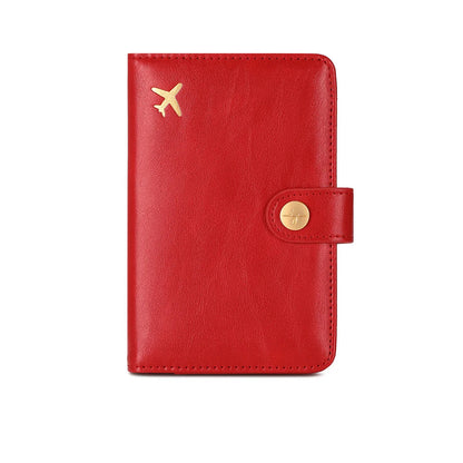 Porta-Passaporte RFID Minimalista em Couro PU - Loja Universo 4V