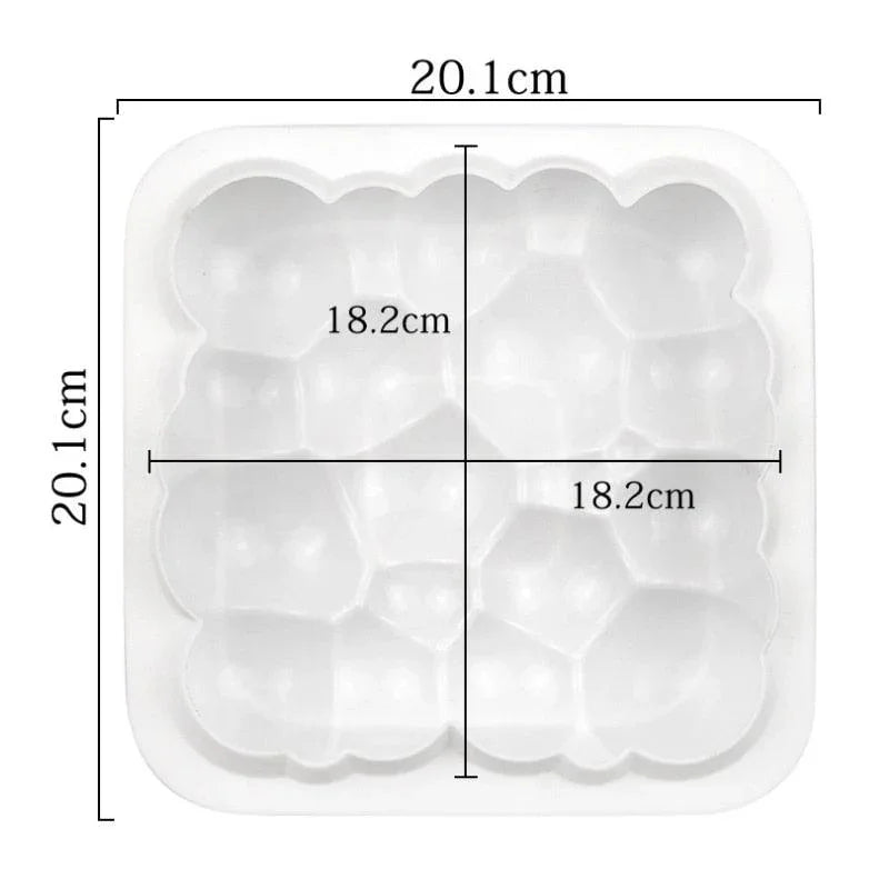 Assadeira de Silicone Molde de Bolo Antiaderente Design em Espiral
