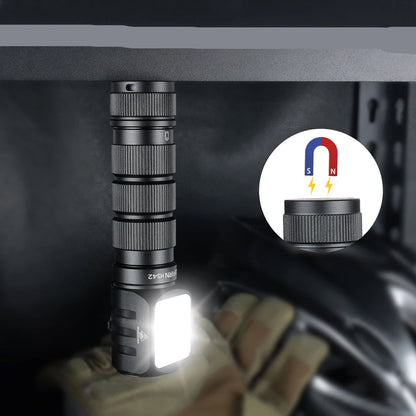 Farol Recarregável SOFIRN HS42 2100lm com Luz Vermelha e USB-C